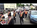 Lisnaskea Silver Band (Full Clip) @ Co Fermanagh Grand Orange Lodge Murdered Brethren Parade 2024