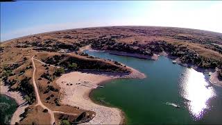 Lake McConaughy, Ogallala, Nebraska from Above