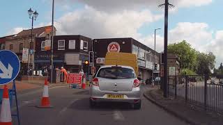 Cars jumping red lights, driving on the pavement and going the wrong way around roundabouts