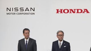 Nissan and Honda officials announce plans to merge and create world's No. 3 automaker