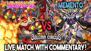 Mimighoul Vs Memento Yu-Gi-Oh! Locals Feature Match | Live Duel