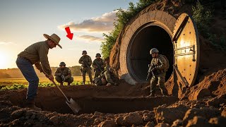 Farmer finds underground bunker while digging a well. By night, special forces secure the area