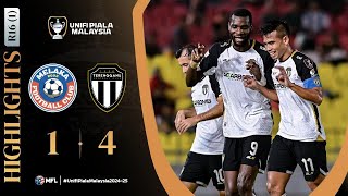 Melaka FC 1-4 Terengganu FC | Highlights | Unifi Piala Malaysia 2024-25 | R16(1)