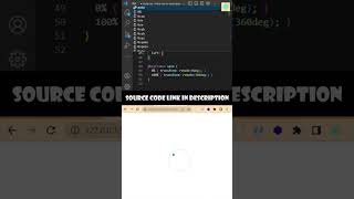 How to make spins inside loader with CSS | HTML CSS Tutorial | CodeIsMine