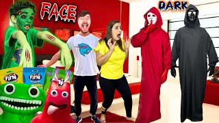 REVISTEI O QUARTO DO FACE NOVO VILÃO DARK NÃO COMA A BALA FINI GARTEN OF BANBAN ZUMBI ZOMBIE MrBEAST