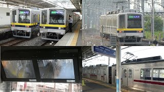 【本日ダイヤ改正 日光線 南栗橋⇔栃木間 ワンマン化】東武20400系「車上ＩＴＶシステム」(車外安全確認カメラ) 運転席上部モニタ稼働確認。顔を出してドア開閉は継続、駅ホームのミラー設置の代わりか？