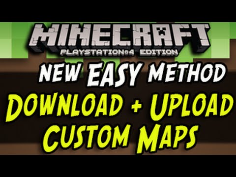 Minecraft PS4 - Download and Upload Maps! (EASY NEW METHOD Playstation 4) Minecraft PS4 - Download and Upload Maps! (EASY NEW METHOD Playstation 4)