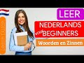 Nederlands voor beginners! Leer snel belangrijke Nederlandse woorden,grammatica 2,Learn Dutch