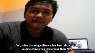 AFGP 2016 Mine Optimization Using Mine Planning Software Afif Nugraha ITB Teknik Pertambangan