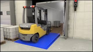 hydraulic mechnical adjustable heighy loading dock ramp container dock leveler fixed edge dock