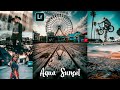 lightroom mobile presets free dng | new aqua sunset lightroom presets 2020 free download