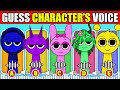 Guess ALL NORMAL + HORROR Incredibox Sprunki Characters by their VOICE!? 🔊 | PHASE 1 VS PHASE 2