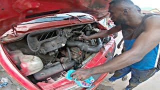 How Street Mechanics fix a Diesel Injection System on a Mercedes Sprinter🇨🇩