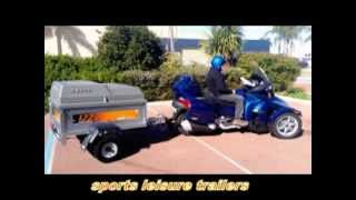 Multi-usable travel and sports leisure trailers from Tour-Lite Trailers