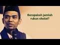 berapakah jumlah rukun sholat