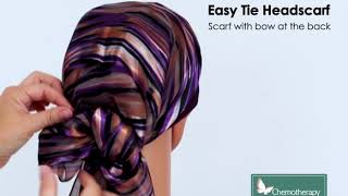 Chemo Headwear Scarf Tying Demo