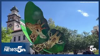 The Beautiful Reason You See Butterfly Sculptures All Over the City