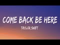 Taylor Swift - Gorgeous (Lyrics)