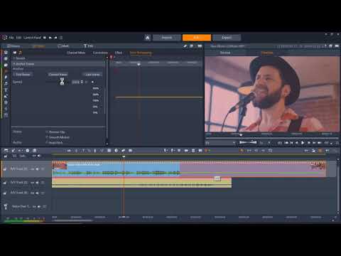 An overview of the Pinnacle Studio Audio Editor