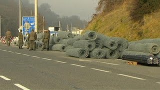 Φράχτης στα σύνορα Αυστρίας-Σλοβενίας