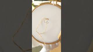 Comment broder des lettres #tutorials #broderie #embroidery