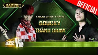 Thành Draw - G.Ducky: 2 quái vật cộm cán team Binz - Karik tiếp bước chung kết | #12 RAP VIỆT