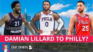 NBA Rumors: Damian Lillard Trade To The 76ers Including Ben Simmons? Lillard Has "Requested" A Trade