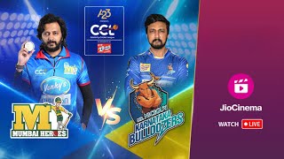 Mumbai Heroes Vs Karnataka Bulldozers | Celebrity Cricket League | S10 | Live Stream | Match 5