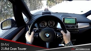 BMW 218d Gran Tourer POV Test Drive + Dynamic Presentment