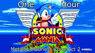 Sonic Mania Soundtrack: Metallic Madness Zone Act 2 - 1 Hour Version