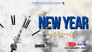 Isin Odun Titun.  01- 01 - 2025. Apostolic Faith WECA. Yoruba.