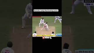 Ravindra Jadeja Bowling action 😱 Real Cricket 22 #youtubeshorts #shorts #viral @786mutlibgaming