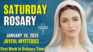 Saturday Rosary 💙 Joyful Mysteries of the Rosary 💙 January 18, 2025 VIRTUAL ROSARY