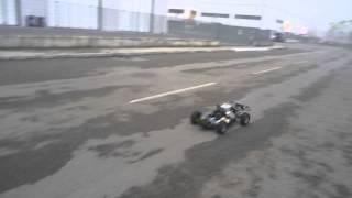 Losi alx 78cc fast test of one engine..