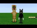 SCP-173 Vs. Cartoon Cat in Minecraft PE