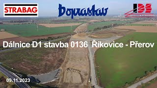 D1 0136 Říkovice–Přerov (dokumentace stavby 11/2023)