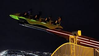 X -sceeam roller coaster stratosphere casino las vegas