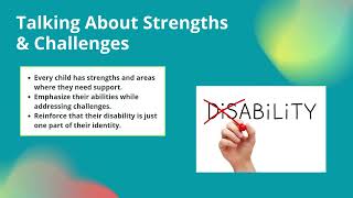 Discussing Your Child’s Disability with Them: A Guide for Parents and Caregivers