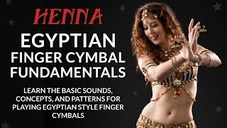 Egyptian Finger Cymbal Fundamentals Preview with Henna