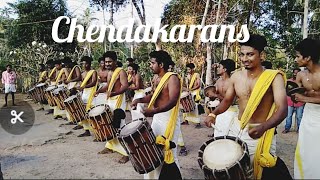 Chendakarans singari melam mass performance at കണ്ണകര ശ്രീ ഭദ്രകാളി ശിവക്ഷേത്രം