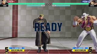 THE KING OF FIGHTERS XV new dlc character geonits combos trial #kofxv #geonitz #kof15 20/6/2023