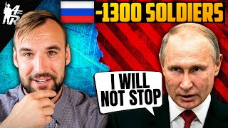 Russians Lost 1300 Soldiers Today | LOSSES INCREASED | Ukraine War Update