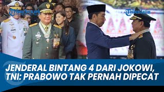 [UPDATE] Jokowi Beri Anugerah Jenderal Bintang 4 ke Prabowo, TNI: Prabowo Tak Pernah Dipecat