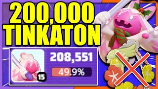 Unbelievable 200,000+ Damage with TINKATON without Comfey | Pokemon Unite