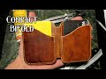 Making a Small Bifold Leather Wallet from Scraps