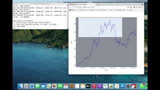 Using Plotly to Visualise BTC Prices in USD