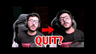 @CarryMinati On YouTube Quit | Carryminati Talking About Quitting YouTube @CarryisLive #shorts