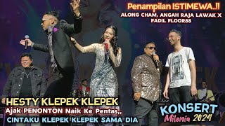 🔥HESTY KLEPEK KLEPEK - Cintaku KLEPEK KLEPEK Sama Diaa 🔴KONSERT MILENIA 2024, Zepp KL..