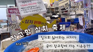 장고항 지금은 실치회 축제중 | 차박의성지 장고항에서 차박하기 |