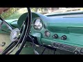 1956 ford customline driving video